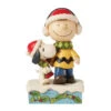 Enesco Jim Shore Peanuts Charlie Brown And Snoopy Wrapped In Scarf Figurine, 6" 2 Enesco Jim Shore Peanuts Charlie Brown And Snoopy Wrapped In Scarf Figurine, 6" -Enesco Store Charlie Brown and Snoopy Sharing Scarf Figurine 6017237 01