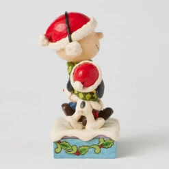 Enesco Jim Shore Peanuts Charlie Brown And Snoopy Wrapped In Scarf Figurine, 6" 13 Enesco Jim Shore Peanuts Charlie Brown And Snoopy Wrapped In Scarf Figurine, 6" -Enesco Store Charlie Brown and Snoopy Sharing Scarf Figurine 6017237 06