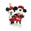 Enesco Disney Christmas Mickey And Minnie 2023 Figurine, 4" 1 Enesco Disney Christmas Mickey And Minnie 2023 Figurine, 4" -Enesco Store Disney Christmas Mickey Minnie Plaid Figurine 6013275 01
