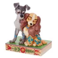Enesco Jim Shore Disney Lady And The Tramp Love Scene, 4.5" 5 Enesco Jim Shore Disney Lady And The Tramp Love Scene, 4.5" -Enesco Store Disney Jim Shore Lady and the Tramp Love Scene 6010885 02