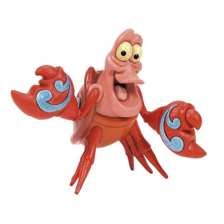 Enesco Jim Shore Disney The Little Mermaid Sebastian Mini Figurine, 3.3" 3 Enesco Jim Shore Disney The Little Mermaid Sebastian Mini Figurine, 3.3"
