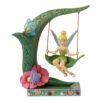 Enesco Jim Shore Disney Tinker Bell In Swing Figurine, 8.5" 2 Enesco Jim Shore Disney Tinker Bell In Swing Figurine, 8.5" -Enesco Store Disney Tinker Bell in Swing With Flowers Figurine 6016336 01