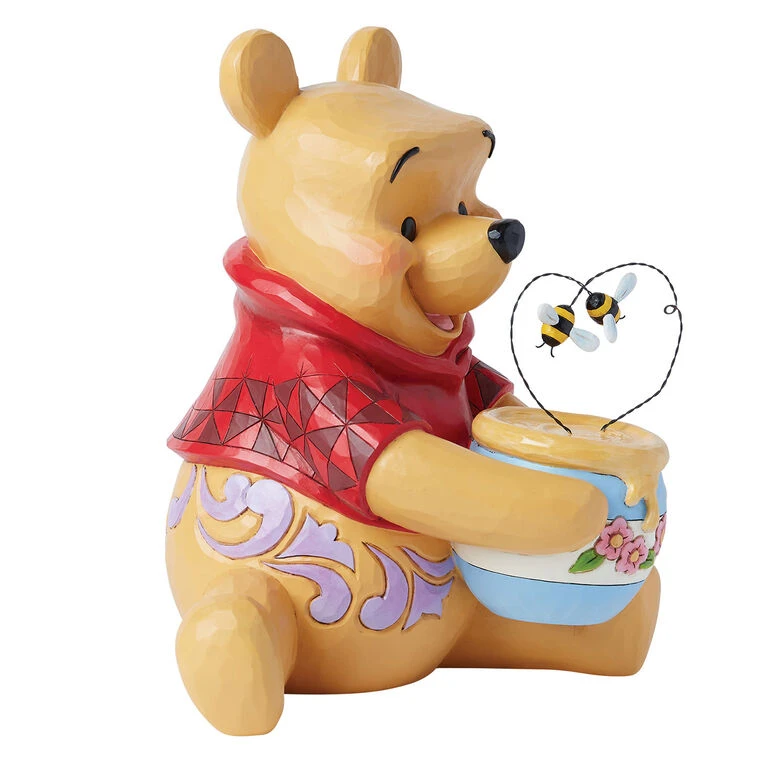 Enesco Jim Shore Disney Traditions Pooh With Honey Pot Figurine, 12" 6 Enesco Jim Shore Disney Traditions Pooh With Honey Pot Figurine, 12" - Image 4