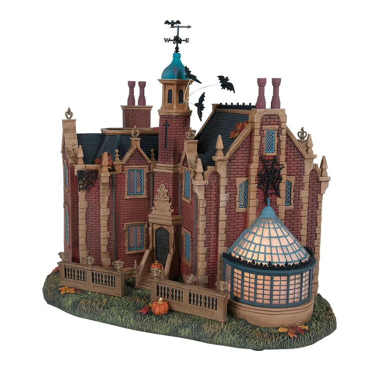 Enesco Department 56 Walt Disney World Haunted Mansion Lighted Building, 10.5" 3 Enesco Department 56 Walt Disney World Haunted Mansion Lighted Building, 10.5"