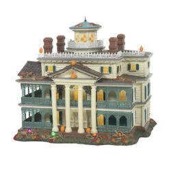 Enesco Disney Disneyland Haunted Light-Up Mansion Figurine, 9.1"
