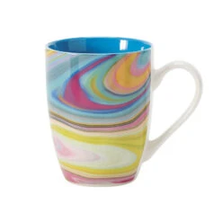 Enesco Store 22 Enesco Store -Enesco Store EttaVee Colorful Marbled Mug 6012818 02