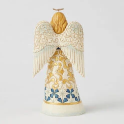 Enesco Jim Shore Heartwood Creek Blue And Gold Angel Figurine, 8.46" 7 Enesco Jim Shore Heartwood Creek Blue And Gold Angel Figurine, 8.46" -Enesco Store Jim Shore Angel Holding Christmas Star Figurine 6017006 02