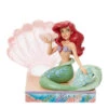 Enesco Jim Shore Disney Ariel And Shell Figurine, 4.75" -Enesco Store Jim Shore Ariel and Shell Figurine 6011923 01