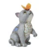 Enesco Jim Shore Cat And Butterfly Mini Figurine, 3.2" 1 Enesco Jim Shore Cat And Butterfly Mini Figurine, 3.2" -Enesco Store Jim Shore Cat and Butterfly Mini Figurine 6016382 01