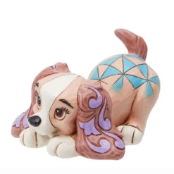 Enesco Jim Shore Disney Lady The Dog Mini Figurine, 2.5" -Enesco Store Jim Shore Disney Lady Mini Figurine 6014332 03
