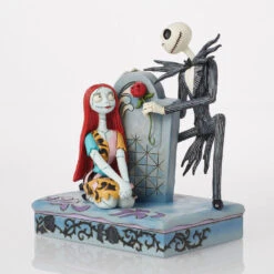 Enesco Jim Shore Disney Jack And Sally On Gravestone Figurine, 6.8" -Enesco Store Jim Shore Disney Nightmare Jack and Sally Figurine 6016594 02