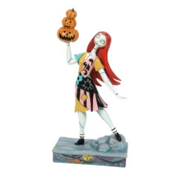 Enesco Jim Shore Disney Tim Burton's The Nightmare Before Christmas Sally With Pumpkins Figurine, 9"