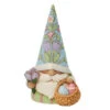 Enesco Jim Shore Gnome With Easter Basket Figurine, 4.9" 2 Enesco Jim Shore Gnome With Easter Basket Figurine, 4.9" -Enesco Store Jim Shore Easter Gnome With Basket Figurine 6012438 01