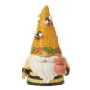 Enesco Jim Shore Gnome In Beehive Hat Figurine, 7.6" 2 Enesco Jim Shore Gnome In Beehive Hat Figurine, 7.6" -Enesco Store Jim Shore Gnome With Honeycomb Hat Figurine 6016374 01