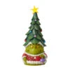 Enesco Jim Shore Dr. Seuss Grinch Gnome With Tree Hat Figurine, 9.84" 2 Enesco Jim Shore Dr. Seuss Grinch Gnome With Tree Hat Figurine, 9.84" -Enesco Store Jim Shore Grinch Gnome In Tree Hat Figurine 6012703 01