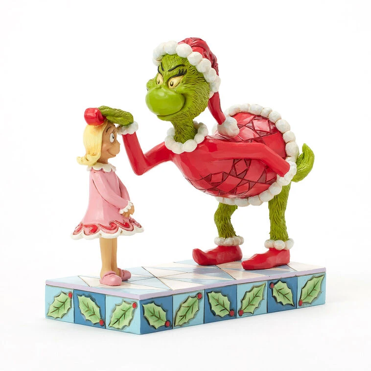 Enesco Jim Shore Grinch Patting Cindy Lou's Head Figurine, 5.4" 5 Enesco Jim Shore Grinch Patting Cindy Lou's Head Figurine, 5.4" - Image 3