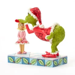 Enesco Jim Shore Grinch Patting Cindy Lou's Head Figurine, 5.4" 11 Enesco Jim Shore Grinch Patting Cindy Lou's Head Figurine, 5.4" -Enesco Store Jim Shore Grinch and Cindy Lou Who Figurine 6017061 04