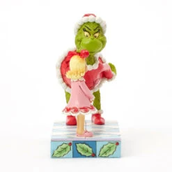 Enesco Jim Shore Grinch Patting Cindy Lou's Head Figurine, 5.4" 13 Enesco Jim Shore Grinch Patting Cindy Lou's Head Figurine, 5.4" -Enesco Store Jim Shore Grinch and Cindy Lou Who Figurine 6017061 06