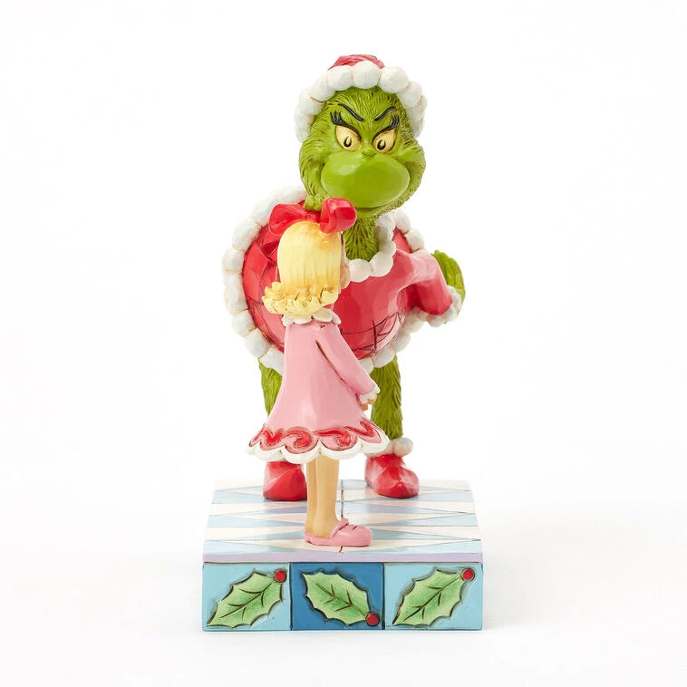 Enesco Jim Shore Grinch Patting Cindy Lou's Head Figurine, 5.4" 8 Enesco Jim Shore Grinch Patting Cindy Lou's Head Figurine, 5.4" - Image 6