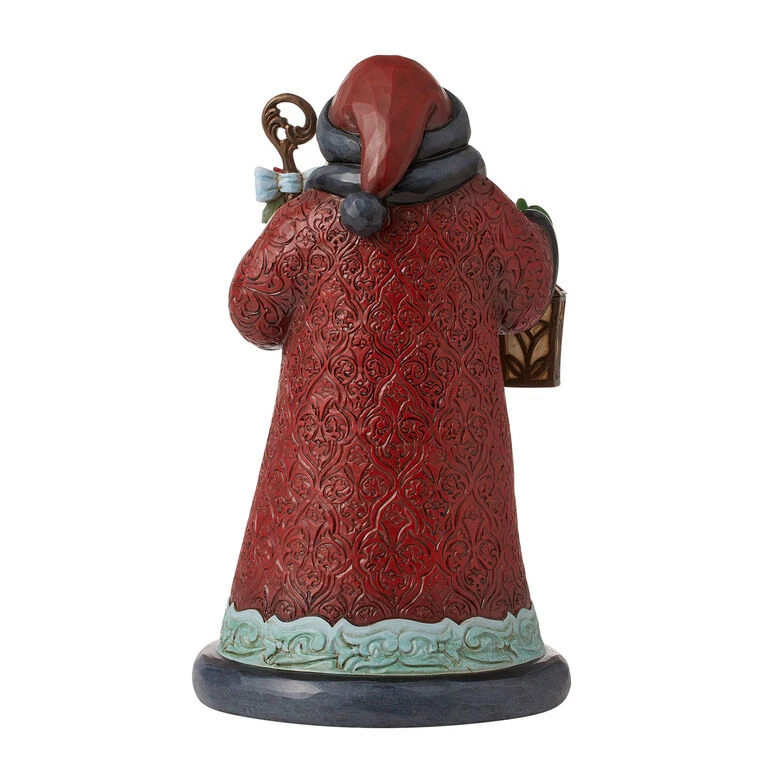 Enesco Jim Shore Holiday Manor Santa Figurine, 10.04" 4 Enesco Jim Shore Holiday Manor Santa Figurine, 10.04" - Image 2