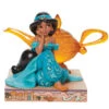 Enesco Jim Shore Disney Jasmine And Genie Lamp Figurine, 5.2" -Enesco Store Jim Shore Jasmine and Genie Lamp Figurine 6010097 01