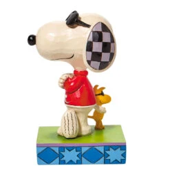 Enesco Jim Shore Peanuts Joe Cool & Woodstock Figurine, 5" 6 Enesco Jim Shore Peanuts Joe Cool & Woodstock Figurine, 5" -Enesco Store Jim Shore Joe Cool Snoopy Woodstock Figurine 6010115 02