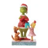 Enesco Jim Shore Max And Cindy Giving Gifts To The Grinch Figurine, 7.24" 2 Enesco Jim Shore Max And Cindy Giving Gifts To The Grinch Figurine, 7.24" -Enesco Store Jim Shore Max and Cindy Give the Grinch Presents Figurine 6012698 01