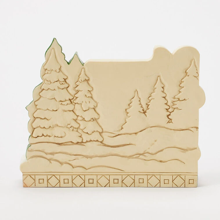 Enesco Jim Shore Heartwood Creek Merry Christmas Lodge Sign Figurine, 5.63" 4 Enesco Jim Shore Heartwood Creek Merry Christmas Lodge Sign Figurine, 5.63" - Image 2