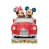 Enesco Jim Shore Disney Mickey And Minnie In Red Car Figurine, 5.2" 1 Enesco Jim Shore Disney Mickey And Minnie In Red Car Figurine, 5.2" -Enesco Store Jim Shore Mickey and Minnie in Red Car Figurine 6010110 01