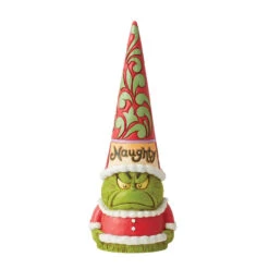 Enesco Jim Shore Dr. Seuss Naughty/Nice Grinch Gnome Figurine, 8.19" 5 Enesco Jim Shore Dr. Seuss Naughty/Nice Grinch Gnome Figurine, 8.19" -Enesco Store Jim Shore NaughtyNice Grinch Gnome Figurine 6012704 02