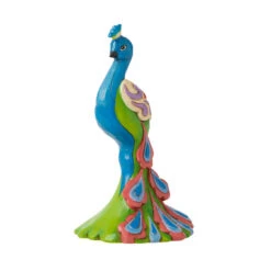 Enesco Jim Shore Mini Peacock Figurine, 5" -Enesco Store Jim Shore Peacock Mini Figurine 6010566 02