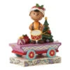 Enesco Jim Shore Peanuts Franklin Holiday Train Car Figurine, 4.75" 1 Enesco Jim Shore Peanuts Franklin Holiday Train Car Figurine, 4.75" -Enesco Store Jim Shore Peanuts Franklin Drum Train Car Figurine 6013051 01