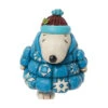 Enesco Jim Shore Peanuts Snoopy Puffer Jacket Mini Figurine, 3.3" 1 Enesco Jim Shore Peanuts Snoopy Puffer Jacket Mini Figurine, 3.3" -Enesco Store Jim Shore Peanuts Snoopy Puffer Coat Mini Figurine 6013049 01
