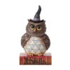Enesco Jim Shore Halloween Owl Figurine, 5.51" -Enesco Store Jim Shore PintSized Halloween Owl Figurine 6012749 01