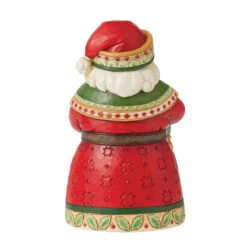 Enesco Jim Shore Pint-Sized Santa With Christmas Cookies Figurine, 5.1" -Enesco Store Jim Shore PintSized Santa With Cookies Figurine 6012965 02