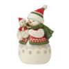 Enesco Jim Shore Pint-Sized Snow Mom And Snow Baby Figurine, 4.9" 1 Enesco Jim Shore Pint-Sized Snow Mom And Snow Baby Figurine, 4.9" -Enesco Store Jim Shore PintSized Snow Mom Snow Baby Figurine 6012964 01