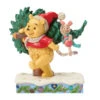Enesco Jim Shore Disney Winnie The Pooh With Christmas Tree Figurine, 6.22" 2 Enesco Jim Shore Disney Winnie The Pooh With Christmas Tree Figurine, 6.22" -Enesco Store Jim Shore Pooh Carrying Christmas Tree Figurine 6016886 01
