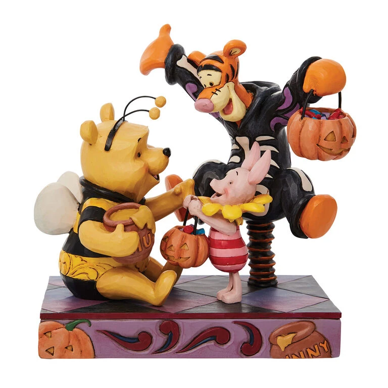 Enesco Jim Shore Disney Winnie The Pooh And Friends Halloween Figurine, 6.69" 3 Enesco Jim Shore Disney Winnie The Pooh And Friends Halloween Figurine, 6.69"