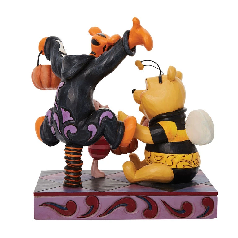 Enesco Jim Shore Disney Winnie The Pooh And Friends Halloween Figurine, 6.69" 4 Enesco Jim Shore Disney Winnie The Pooh And Friends Halloween Figurine, 6.69" - Image 2
