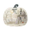 Enesco Jim Shore Pumpkin With Graveyard Scene Halloween Figurine, 7.8" H 1 Enesco Jim Shore Pumpkin With Graveyard Scene Halloween Figurine, 7.8" H -Enesco Store Jim Shore Pumpkin Spooky Scene Halloween Figurine 6016636 01