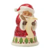 Enesco Jim Shore Heartwood Creek Santa With List Mini Figurine, 3.86" -Enesco Store Jim Shore Santa Checking List Mini Figurine 6017275 01