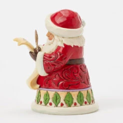 Enesco Jim Shore Heartwood Creek Santa With List Mini Figurine, 3.86" 9 Enesco Jim Shore Heartwood Creek Santa With List Mini Figurine, 3.86" -Enesco Store Jim Shore Santa Checking List Mini Figurine 6017275 03