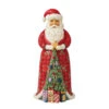 Enesco Jim Shore Santa With Christmas Tree Figurine, 10" -Enesco Store Jim Shore Santa Christmas Tree Gifts Figurine 6012946 01