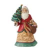 Enesco Jim Shore Santa With Christmas Tree And Toy Bag Figurine, 8.07" 1 Enesco Jim Shore Santa With Christmas Tree And Toy Bag Figurine, 8.07" -Enesco Store Jim Shore Santa Christmas Tree and Toys Figurine 6012904 01