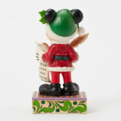 Enesco Jim Shore Disney Santa Mickey Checks His List Figurine, 7.75" -Enesco Store Jim Shore Santa Mickey Checking His List Figurine 6016890 02