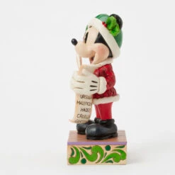 Enesco Jim Shore Disney Santa Mickey Checks His List Figurine, 7.75" -Enesco Store Jim Shore Santa Mickey Checking His List Figurine 6016890 05
