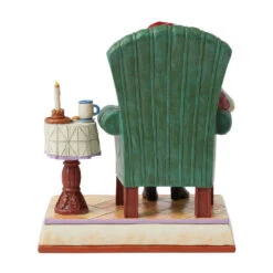 Enesco Jim Shore Santa Twas The Night Figurine, 7.125" -Enesco Store Jim Shore Santa Reading Twas The Night Figurine 6008304 02