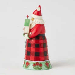 Enesco Jim Shore Heartwood Creek Santa Holding Birdhouse And Birds Figurine, 6.5" -Enesco Store Jim Shore Santa With Cardinals and Birdhouse Figurine 6017024 03
