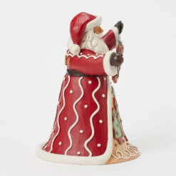 Enesco Jim Shore Heartwood Creek Santa With Gingerbread Garland Figurine, 9.25" -Enesco Store Jim Shore Santa With Cookie Garland Figurine 6017264 04