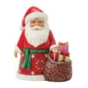 Enesco Jim Shore Heartwood Creek Santa With Bag Of Toys Figurine, 4.88" 1 Enesco Jim Shore Heartwood Creek Santa With Bag Of Toys Figurine, 4.88" -Enesco Store Jim Shore Santa With Sack of Presents Figurine 6017296 01